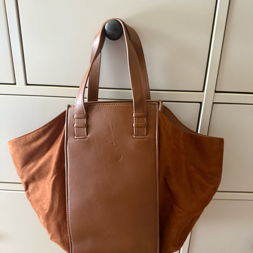 Who What Wear Brown Tote Bag